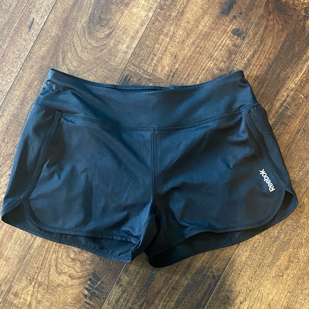 Reebok Women's Black Athletic Shorts